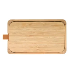 Schmuckkästchen Bambus 14 x 3,3 x 24 cm mit Spiegel