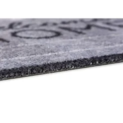 Schmutzfangmatte 'Welcome Home D.016' beton 50 x 70 cm