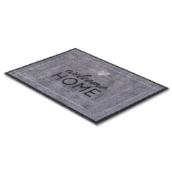 Schmutzfangmatte 'Welcome Home D.016' beton 50 x 70 cm