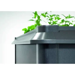 Schneckenschutz dunkelgrau für Hochbeet 1,5 x 1 m