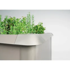Schneckenschutz quarzgrau für Hochbeet 1,5 x 1,5 m