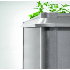 Schneckenschutz silber für Hochbeet 1,5 x 0,5 m