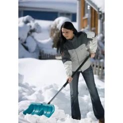Schneeschieber 'Combisystem' mit Kunststoffkante 50 cm