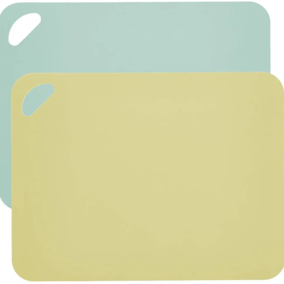 Schneidematten limonenfarben/mintfarbenfarben 38 x 0,2 x 29 cm
