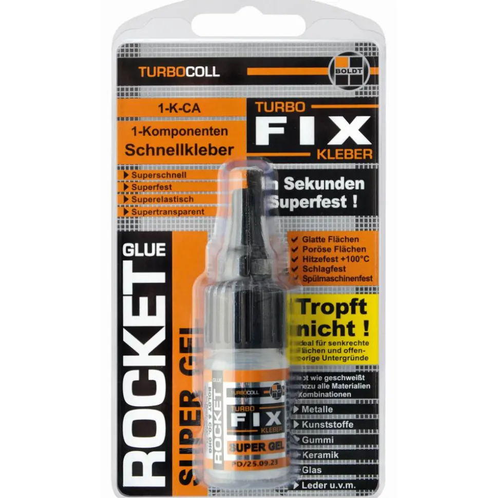 Schnellkleber 'Turbocoll Super Gel Rocket' 10 g