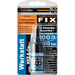 Schnellkleber Werkstatt 'Turbocoll TurboFIX' 10 g