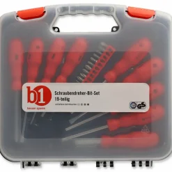 Schraubendreher-Set SL/PH/PZ/Torx, 19-teilig