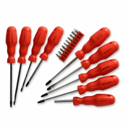Schraubendreher-Set SL/PH/PZ/Torx, 19-teilig