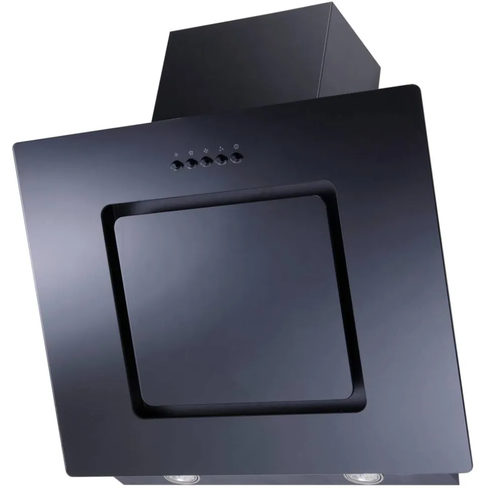 Schräghaube 'CH 22010 SX' 60 cm, schwarz