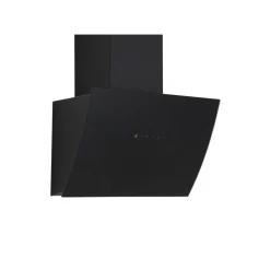 Schräghaube 'CH99060SA' Metall/Glas schwarz 60 cm