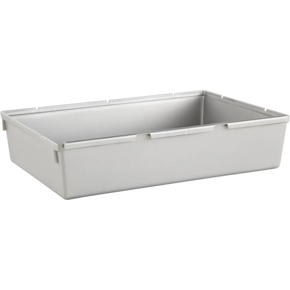 Schubladeneinsatz silbern 5 x 23 x 15 cm
