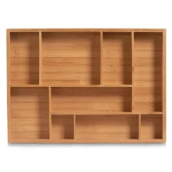 Schubladen-Organizer naturfarben 44,5 x 5 x 32 cm