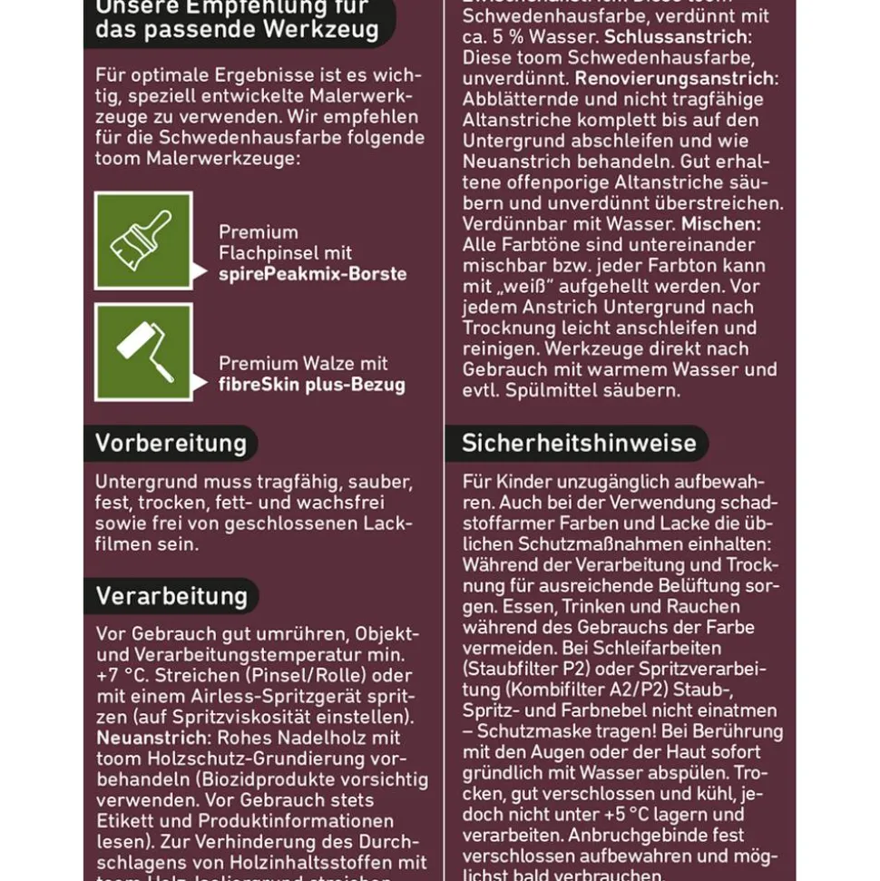 Schwedenhausfarbe silbergrau 750 ml