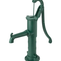 Schwengelpumpe mit Rundflansch grün 65,5 cm