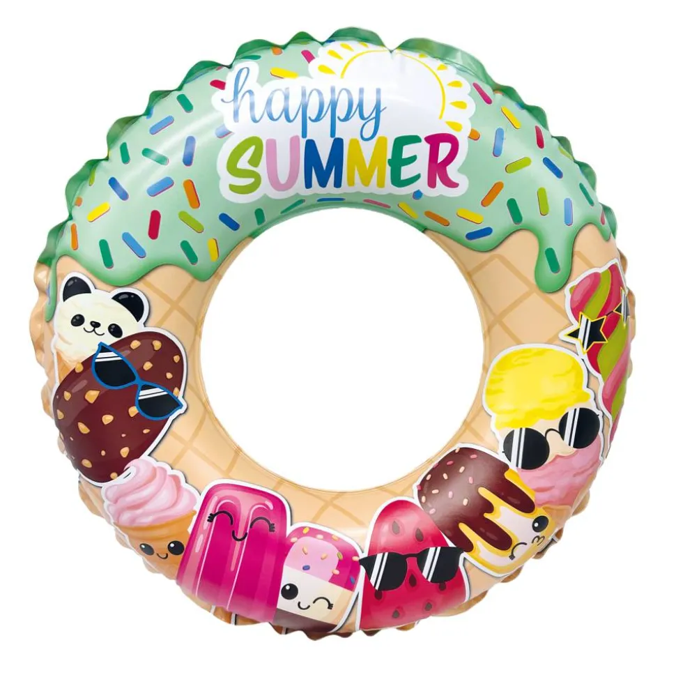 Schwimmring 'Happy Summer' mehrfarbig Ø 45 cm