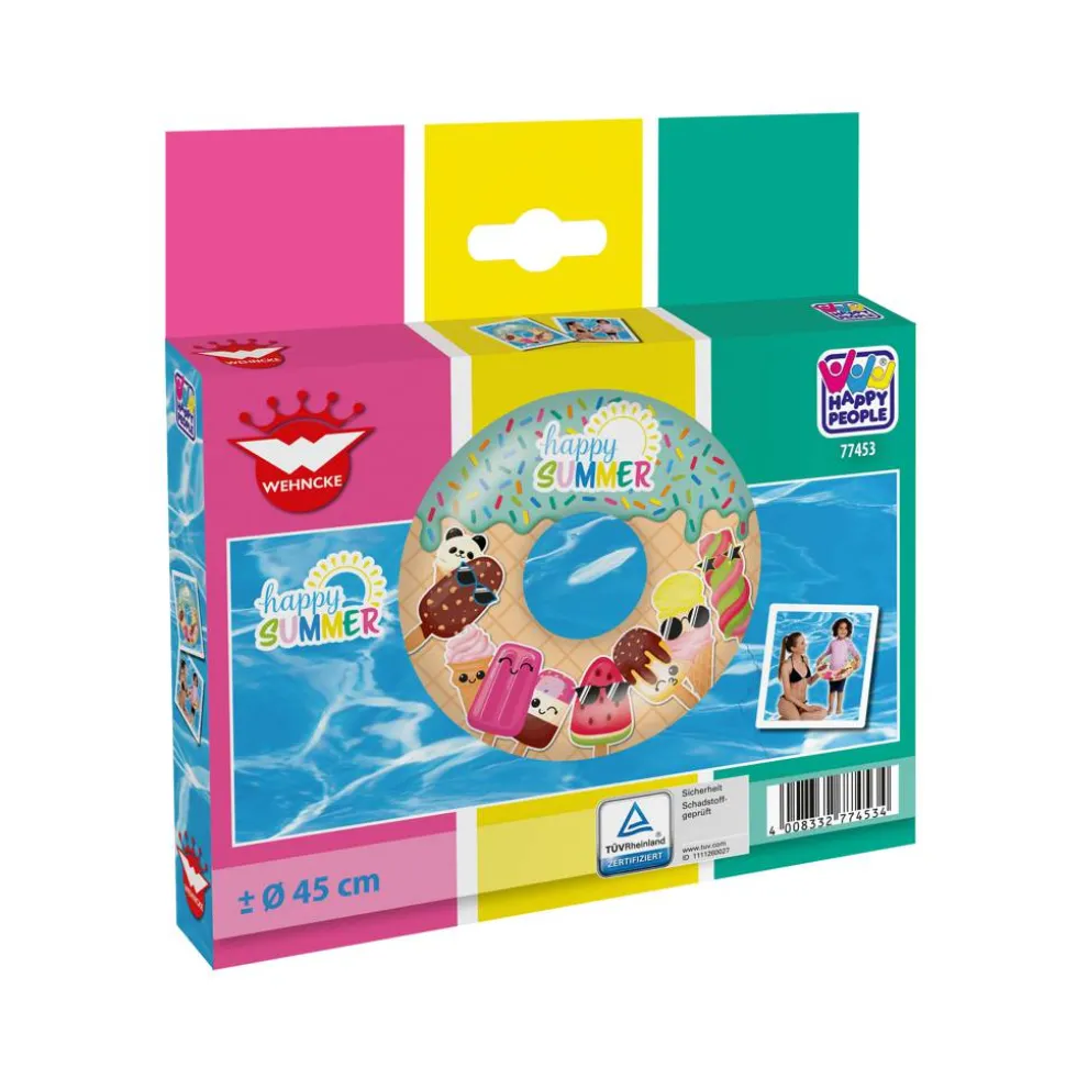 Schwimmring 'Happy Summer' mehrfarbig Ø 45 cm