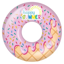 Schwimmring 'Happy Summer Eis' mehrfarbig Ø 79 x 20 cm