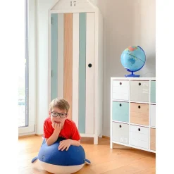 Schwimmtier 'Buddy Wal' blau Textil 50 x 104 x 38 cm