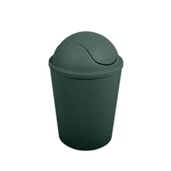 Schwingdeckeleimer 'Ako' dunkelgrün 5,5 l
