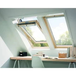 Schwingfenster 'GGL CK02 3070' holzfarben 55 x 78 cm