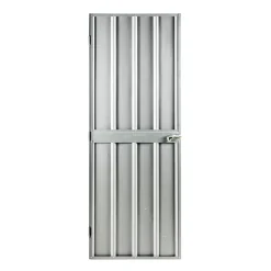 Schwingtür für Gerätehäuser 'Skillion/Dream/Lean-To' silber-metallic