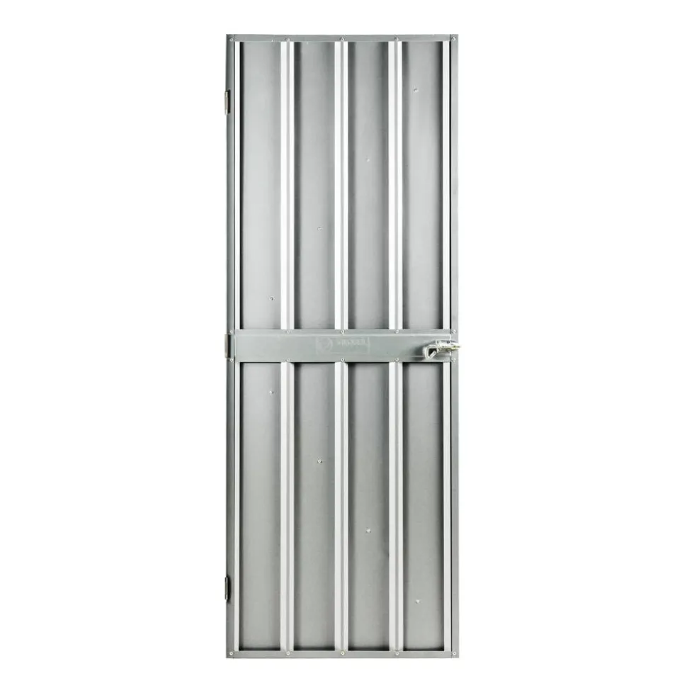 Schwingtür für Gerätehäuser 'Skillion/Dream/Lean-To' silber-metallic