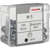 Sechskantmuttern M5 Edelstahl A2 100 Stück