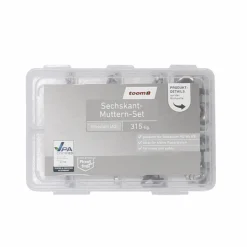 Sechskant-Muttern-Set 315-teilig