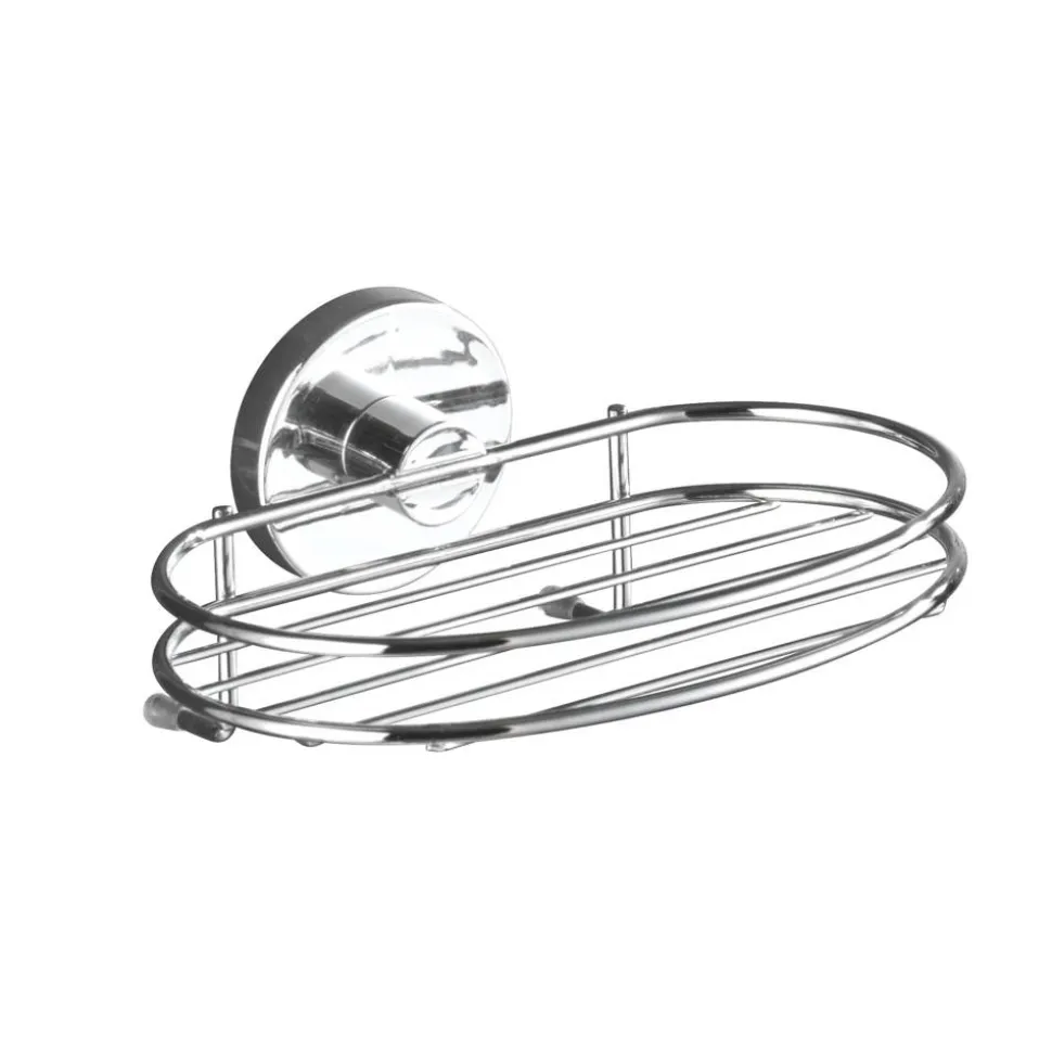 Seifenablage 'Milazzo' Vacuum-Loc Stahl 17 x 17,5 x 12 cm