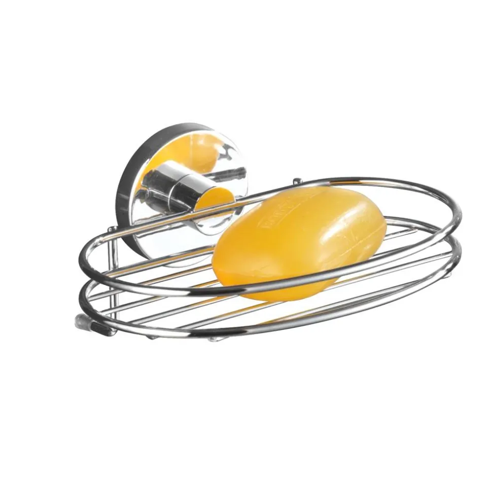 Seifenablage 'Milazzo' Vacuum-Loc Stahl 17 x 17,5 x 12 cm