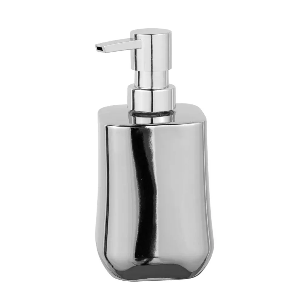 Seifenspender 'Adine' Keramik chromfarben 400 ml