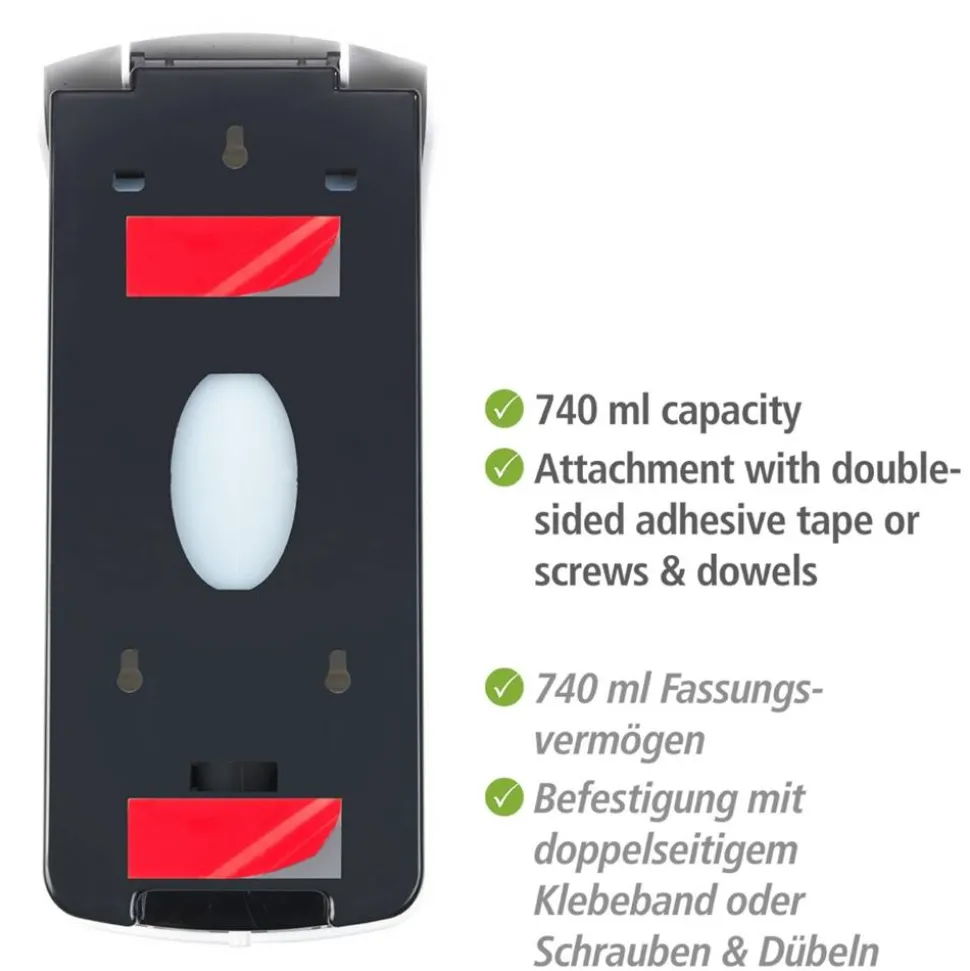 Seifenspender 'Ranera' weiß 740 ml
