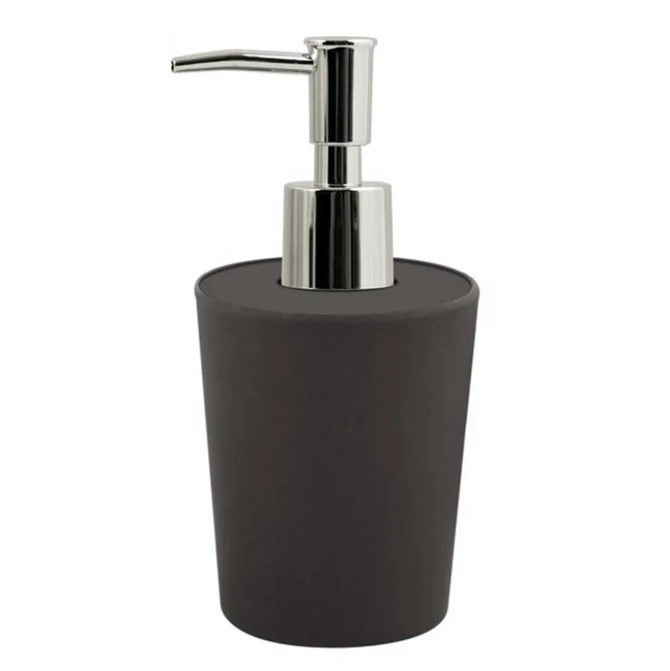 Seifenspender 'Takeo' Bambusfasern anthrazit 400 ml