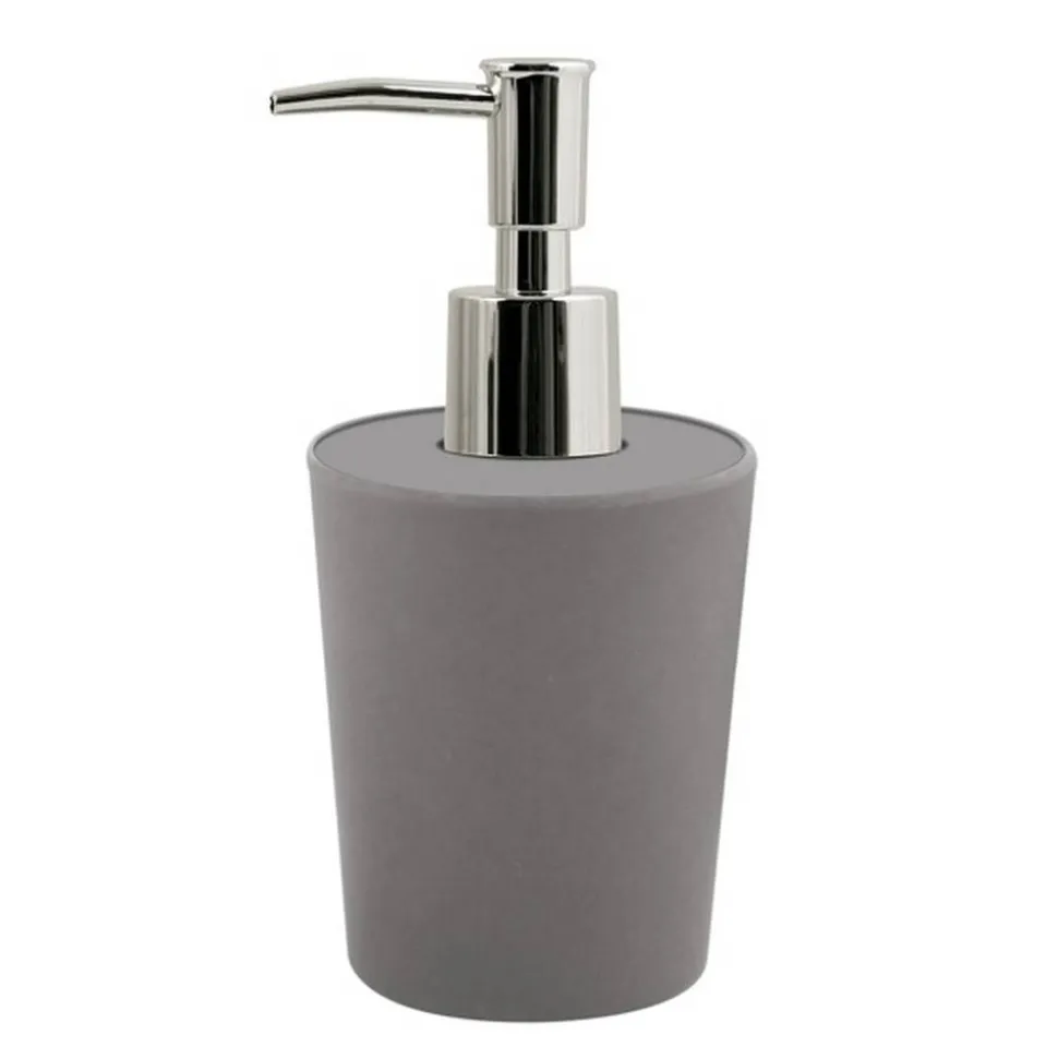 Seifenspender 'Takeo' Bambusfasern grau 400 ml