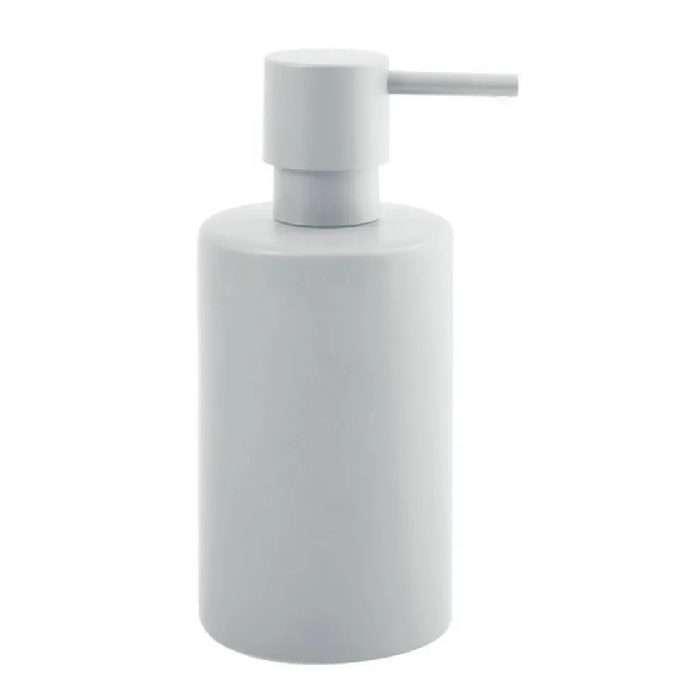Seifenspender 'Tube' Keramik weiß 300 ml