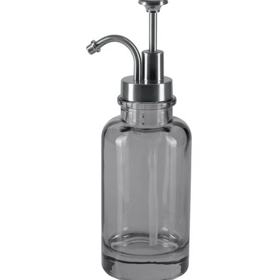 Seifenspender 'Yoko' Glas rauchfarben 300 ml