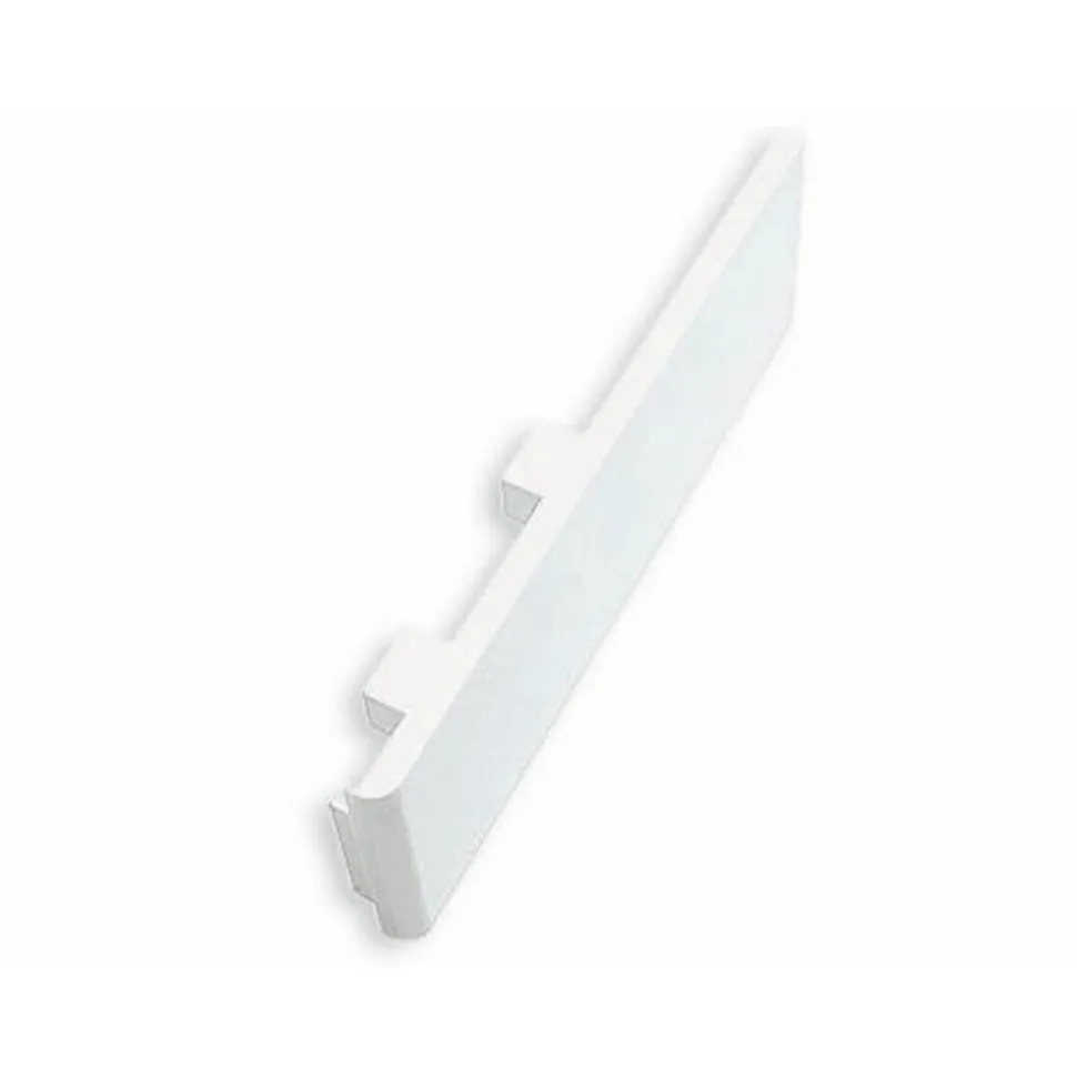 Seitendeckel für Vorhangschiene weiß 5cm