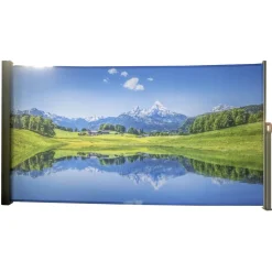 Seitenmarkise 'Bergsee' 300 x 160 cm
