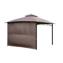 Seitenteil für Pavillon 'Alina' braun