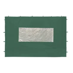 Seitenteil für Pavillon 'One Touch' mit Fenster grün 295 x 195 cm 2 Stück