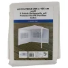 Seitenteile für Gartenpavillon weiß 295 x 195 cm 2 Stück