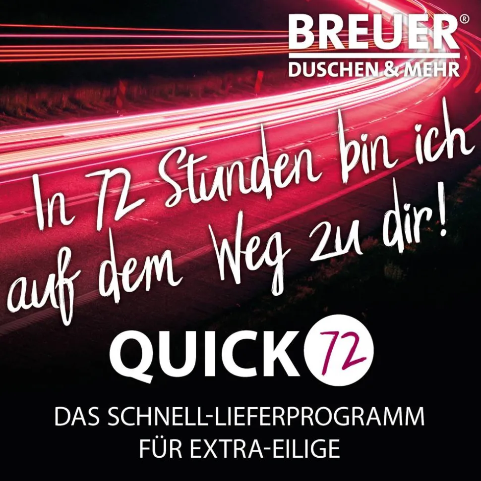 Seitenwand 'Avanta/Quick72' für Drehtür, Klarglas beschichtet, teilgerahmt, chromfarben, 90 x 200 cm