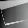 Seitenwand 'Europa Design' für Drehtür, links, teilgerahmt, schwarz-matt, 100 x 196,8 cm