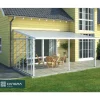 Seitenwand für Terrassenüberdachung anthrazit 319 cm Acryl klar