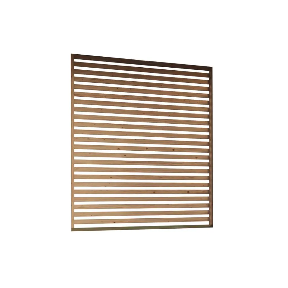 Seitenwand Lamellen Optik für Pavillon 'Baros' naturbelassen