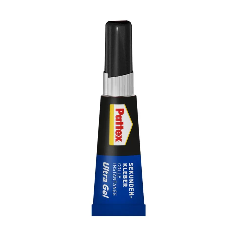 Sekundenkleber Gel transparent 3+1 g