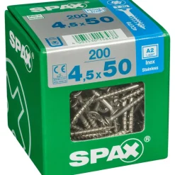 Senkkopfschrauben T-Star rostfrei Ø 4,5 x 50 mm 200 Stück