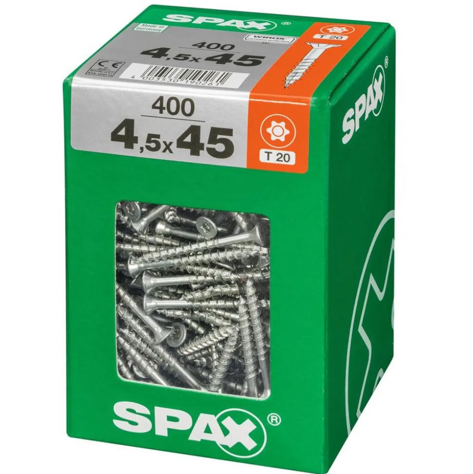 Senkkopfschrauben T-Star Ø 4,5 x 45 mm 400 Stück