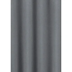 Ösenschal 'Lino' grau 140 x 255 cm