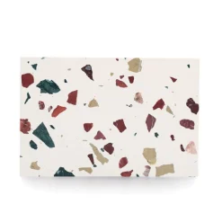 Servierplatte Terrazzo 30 x 1,4 x 20 cm